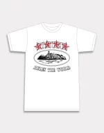 Corteiz Merch 2019 Alcatraz Logo White T-Shirt