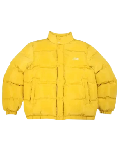 Corteiz Merch Bolo Emerald Logo Yellow Jacket